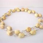 Vintage Necklace Double Str..