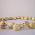 Vintage Necklace Double Str..