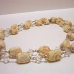 Vintage Necklace Double Str..