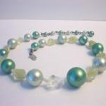 Vintage Bead Choker Necklac..
