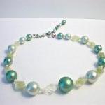 Vintage Bead Choker Necklac..